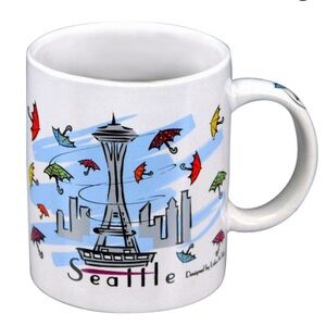 Vintage Seattle Souvenir Coffee Mug by Michael’s Co